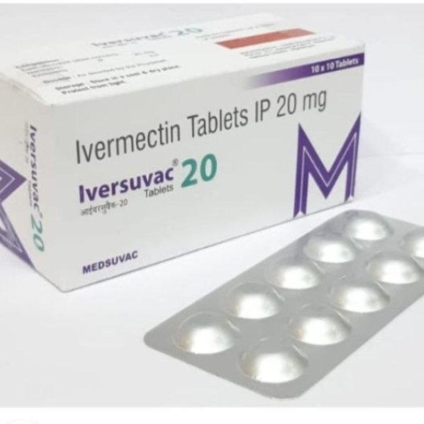 Iversuvac-20 (Ивермектин 20мг) 10таблеток
