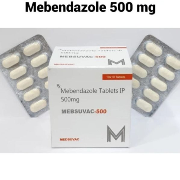 Mebsuvac-500 (Мебендазол 500мг) 100 таблеток