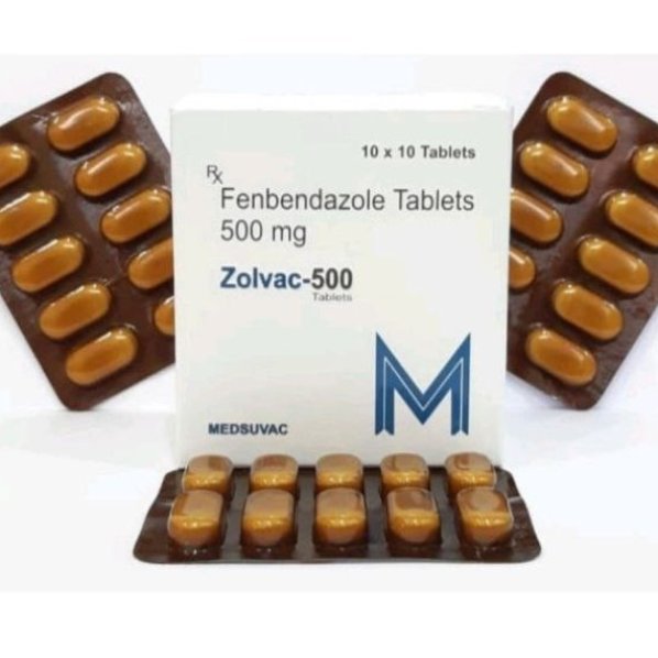 Zolvac-500 (Фенбендазол 500мг) 100 таблеток